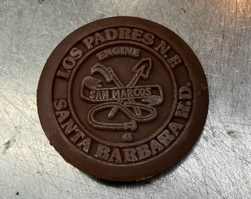 Santa Barbara Ranger District San Marcos Engine 41 Buckle (RESTRICTED)