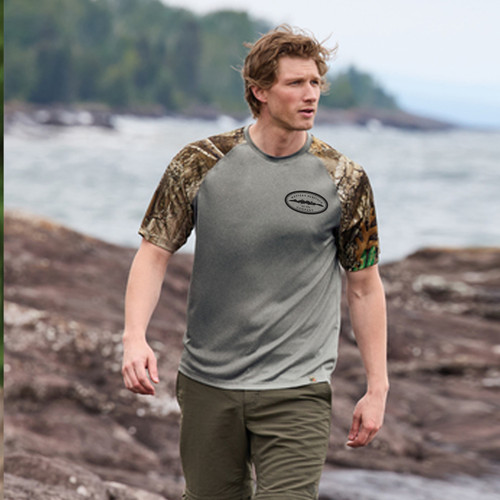 Russell Outdoors™ Camo Performance Short Sleeve Shirt - Men's**  (Restrictions Apply - see description)