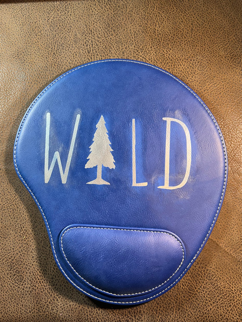 Mouse Pad - BLUE w/ WILD (as is) 40% off