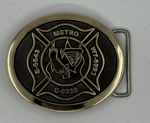 Metro E-6643 WT-6992 E-6330 CA BLM Buckle (RESTRICTED)