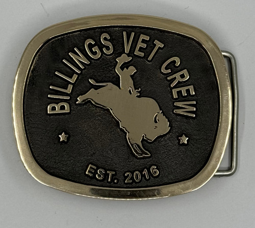 Billings Vet Crew Buckle (RESTRICTED)