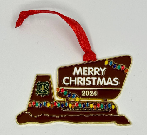 Forest Service Holiday Ornament 2024