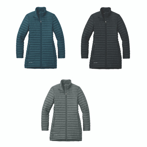 Eddie Bauer® Packable Quilted Full-Zip Jacket w/Zipper Pull