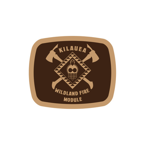 Kilauea Wildland Fire Module Buckle (RESTRICTED)