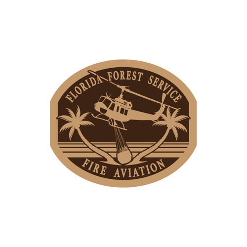 Florida Forest Service Fire Aviation Buckle (RESTRICTED)