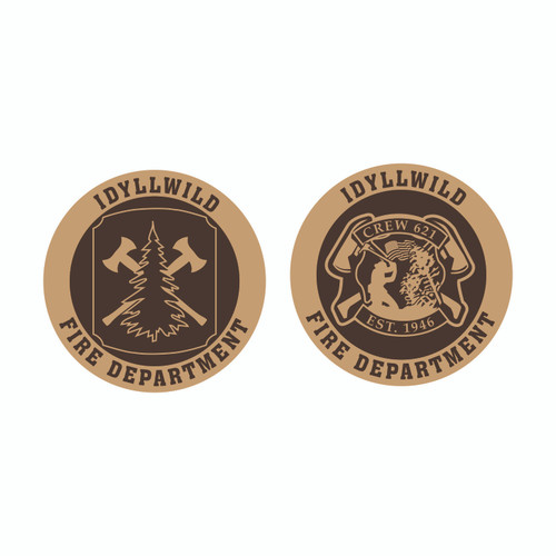 Idyllwild Fire District Coin (RESTRICTED) 