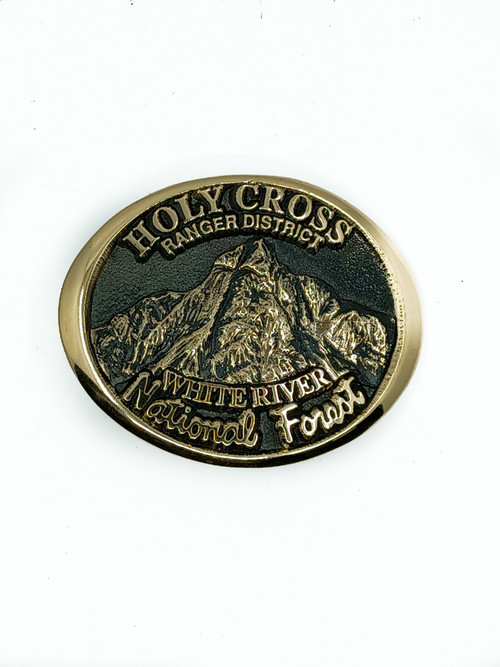 Holy Cross Ranger District Buckle - Western Heritage Company, Inc