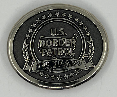 Border Patrol 100th Anniversary Buckle - Western Heritage Company, Inc