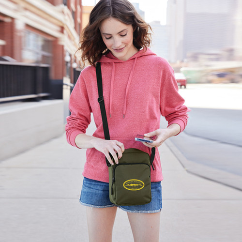 Port Authority® Upright Crossbody Bag - Western Heritage Company, Inc