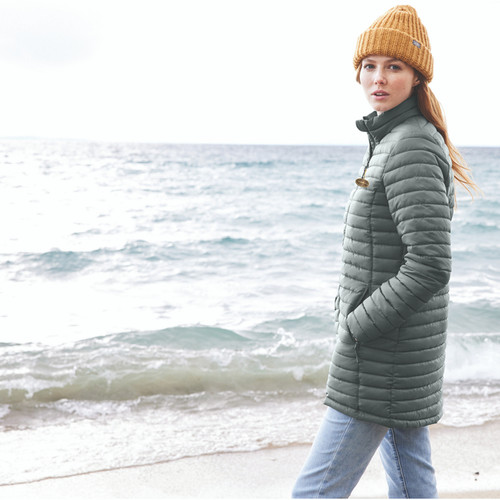 Eddie Bauer® Packable Quilted Full-Zip Jacket w/Zipper Pull