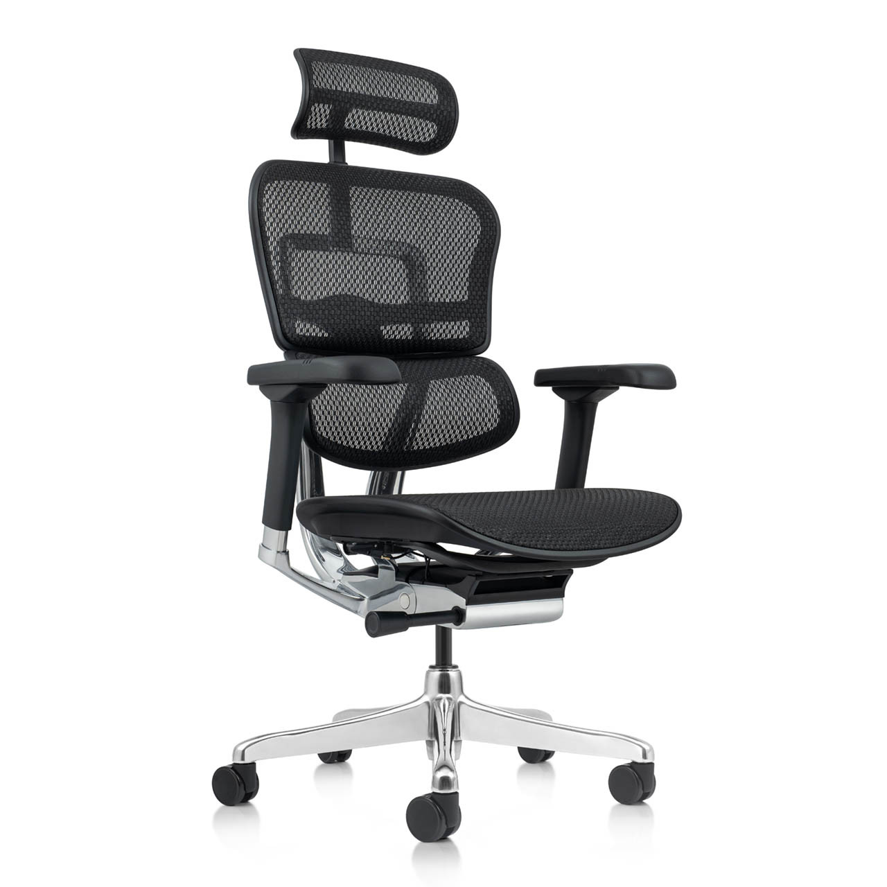 ワークチェア　Ergohuman 54,780円 Ergohuman Gen2 High-Back Mesh Exec. Office Chair w/ headrest