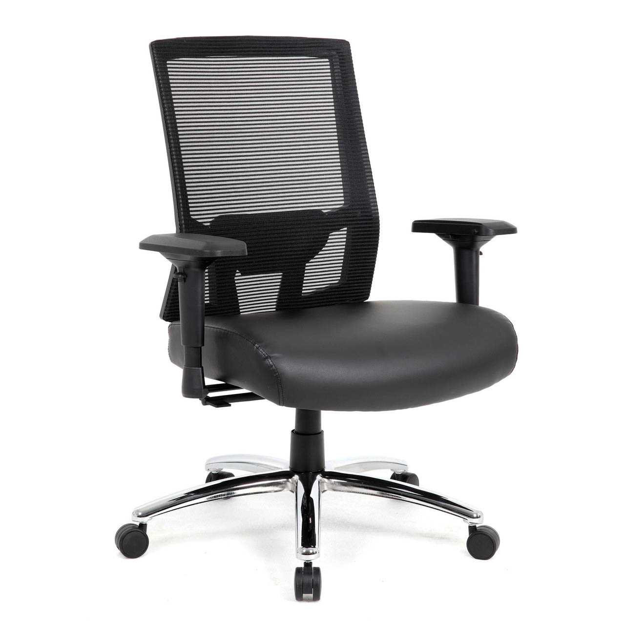 Big Tall Mesh Back Executive Chair with Heavy duty Chrome Base