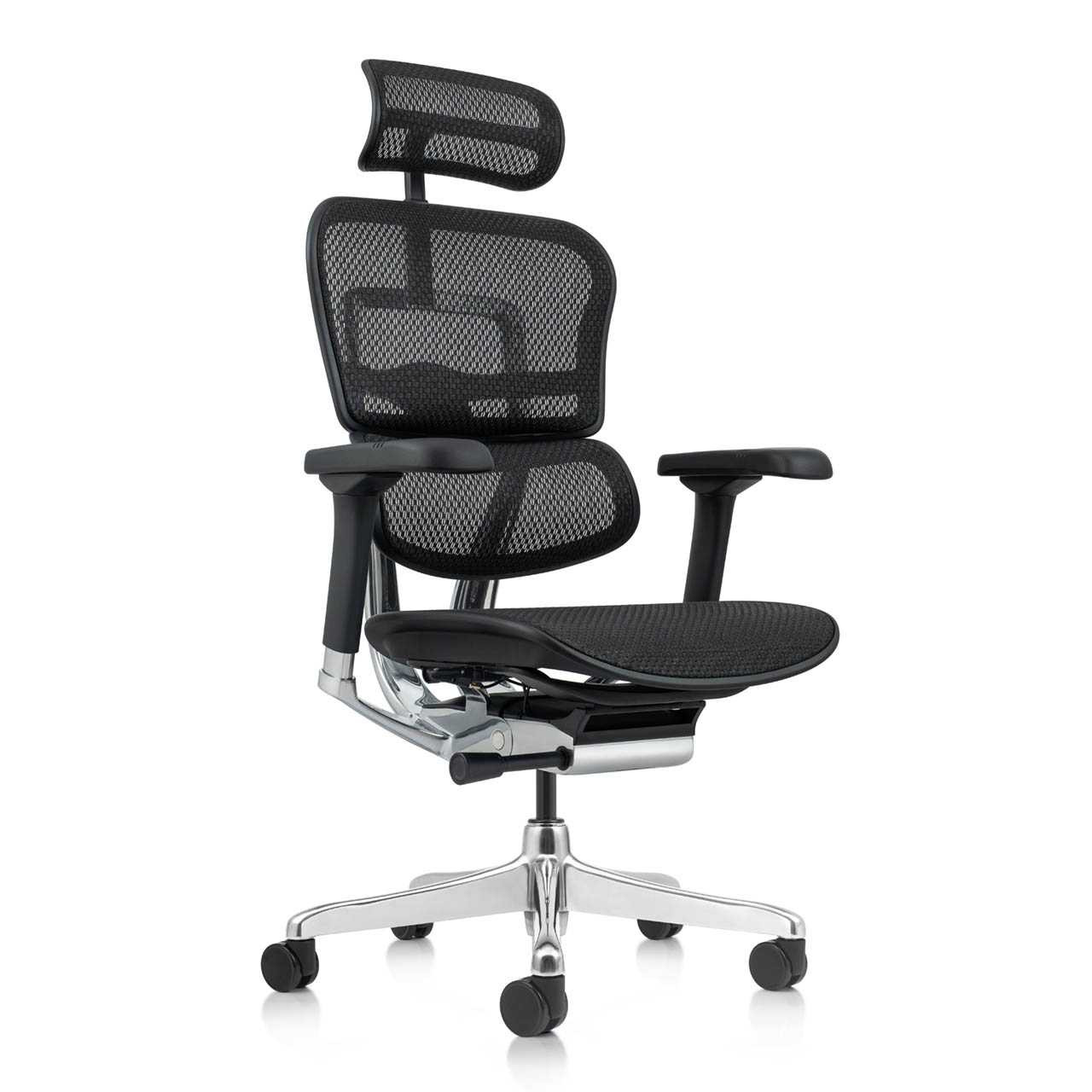 Ergohuman チェア 60280円 Ergohuman Gen2 High-Back Mesh Exec. Office Chair w/ headrest