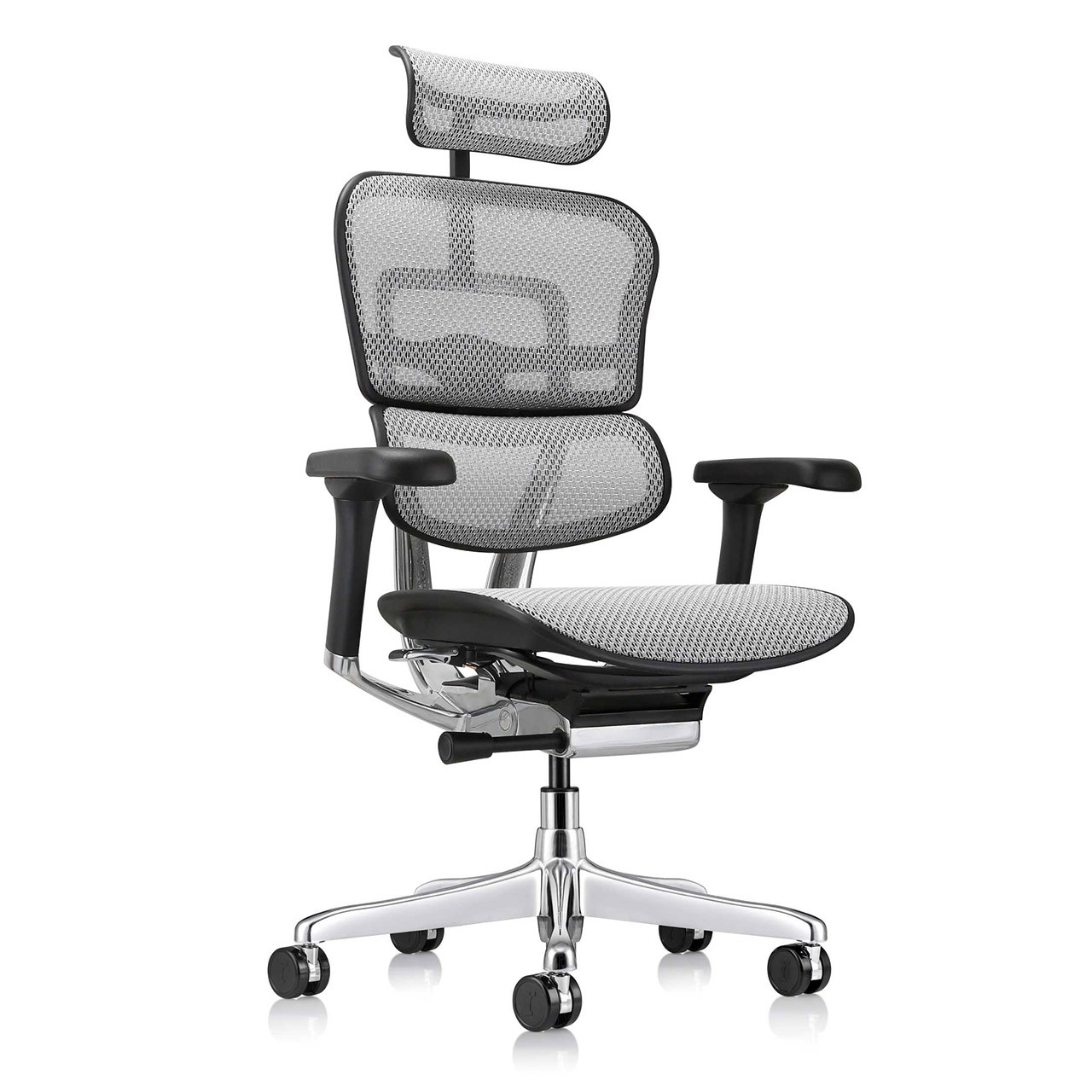 Ergohuman Gen2 High-Back Mesh Exec. Office Chair w/ headrest