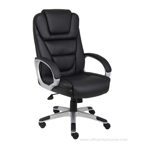 Shop Boss “NTR” Executive LeatherPlus Chair At OfficeChairsNow