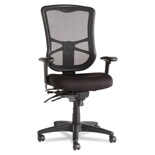 the Elusion Mesh High-Back Multifunction Chair, Black Mesh office chair.