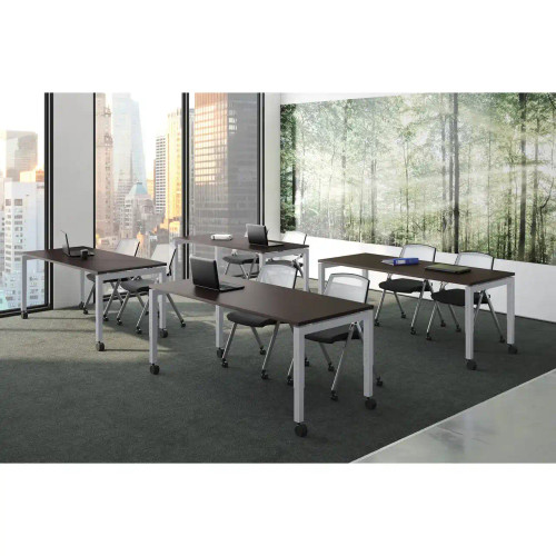 Shop OS Adjustable Height Training Tables Typical - Style 7 - OST22- Set of 4 At OfficeChairsNow