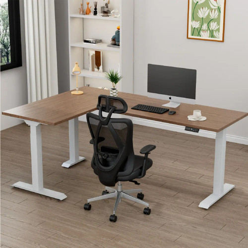 Flexispot Pro 3-Stage Dual Motor Adjustable Height L Desk