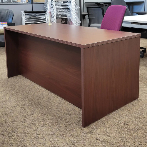 USED - 30" x 60" Mahogany Desk - LOCAL ONLY