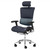 X-Chair X-Tech Ergonomic Executive Office Chair Navy Front 3-4 Left View