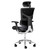 X-Chair X-Tech Ergonomic Executive Office Chair Midnight Back 3-4 Left View