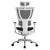 Shop iOO White Frame Ergonomic Executive Mesh Office Chair At OfficeChairsNow
