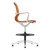 Shop Kinetic Stool with White Frame and Designer Spider Mesh Colors At OfficeChairsNow