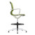 Shop Kinetic Stool with White Frame and Designer Spider Mesh Colors At OfficeChairsNow