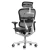 ErgoHuman GEN2 High-Back Ergonomic Leather Seat & Mesh-Back Executive Chair with Headrest