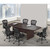 OS235 Boat Shaped Conference Table with Slab Base in Espresso Laminate.jpg