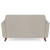 50611 Partridge Loveseat with Light Wood Legs_latte fabric-back view
