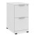 OS Laminate 2 Drawer Mobile File-File Pedestal_White