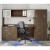 Serene Flip Arm Mesh Back Task Chair_office view with walnut desk