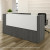 OS Laminate Reception Station with Deluxe Transaction Top Organizer