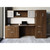 OS Laminate Simple Desk Wall Unit