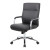 B696C-BK Managers or conference chair left perspective view