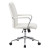B9533C-WT White Mid-Back Task/Conference Chair - right