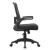 B6366BK-BK Flip Arm Mesh Back Office Chair with comfy seat