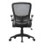 B6366BK-BK Flip Arm Mesh Back Office Chair rear view