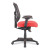 Elusion Mesh Mid-Back Swivel-Tilt Chair, Red Seat