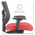 Elusion Mesh Mid-Back Swivel-Tilt Chair, Red Seat