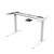SO2 Juvivo Dual Motor Adjustable Height desk white frame only