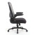 Ryde Big & Tall Gray Mesh Task Chair with Flip Arms & Black Frame - 500 lb. Capacity