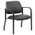 Bariatric Guest Chair with Arms and Black Frame - 500lb. Capacity