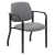 Bariatric Guest Chair with Arms and Black Frame - 300lb. Capacity - 22" Wide