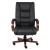 Boss High Back Wood Finished Executive/Conference Chair with Mahogany wood trim