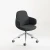 VIVA CLUB CHAIR charcoal 3-4 front view