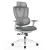 Seating Star Executive Ergonomic Mesh Chair - Grey Frame - Grey Mesh - Grey Seat