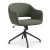 Saron Bucket Lounge Chair green with gliders
