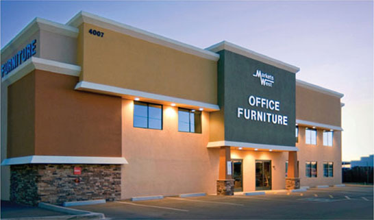 Markets West Office Furniture's Phoenix Showroom